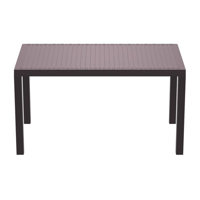 Diaz Plastic Dining Table by Wrought Studio