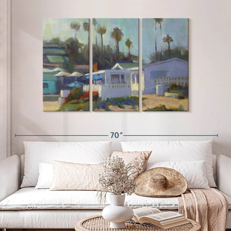 Gillard Sunny Day At Crystal Cove, 32" H x 50" W