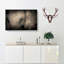 Gentle Elephant in Abstract - Wrapped Canvas-55313062