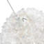 30cm H Fabric Globe Pendant Shade ( No Direct Attachment Method ) in White