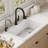 Karran Quartz 33'' X 22'' Single Bowl Top Mount Drop-in Kitchen Sink Kit-50597917