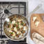 Grande poêle à frire en acier inoxydable de 11 po Sur La Table Kitchen Essentials - Poêle à induction avec base à trois plis, finition polie et poignée creuse-122095137