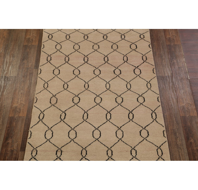 Lam Wool Geometric Indoor Rug