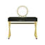 Bureau de coiffeuse avec miroir et plateau à bijoux Coleen