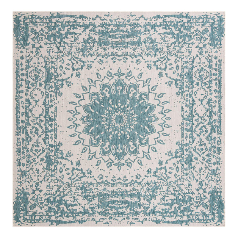 Tapis laminé orné, Carré 10 pi