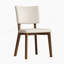 Ensemble de deux chaises de salle à manger en bois massif au design médiéval moderne, idéal pour la salle à manger, la cuisine et le salon, confortable et durable