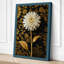 Golden Gerbera Botanical - Wrapped Canvas-837275949-837275960