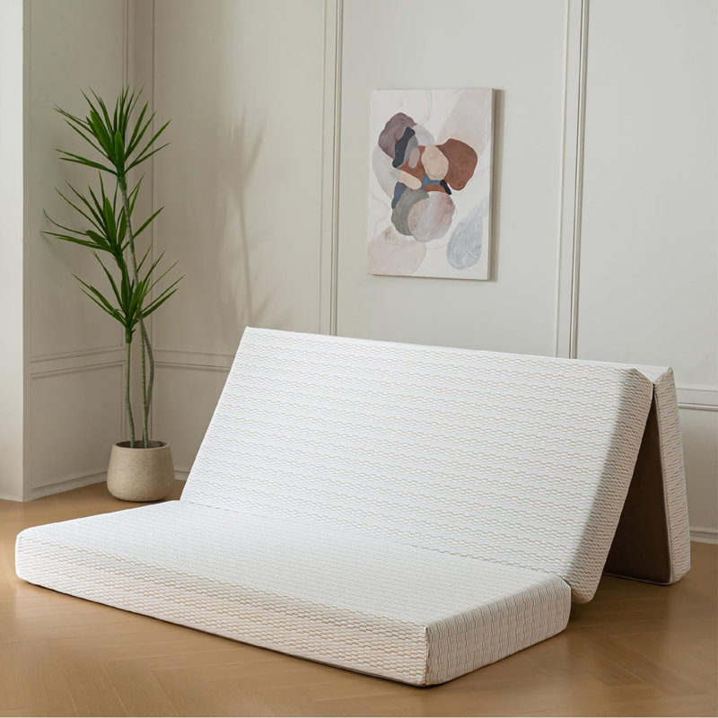 Matelas de futon en mousse à mémoire de forme 4 po Mineo
