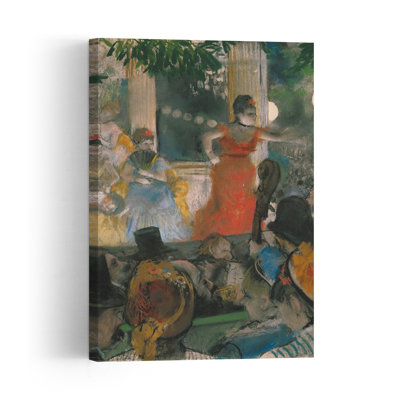 Café Concert aux Ambassadeurs, 1876-1877 - Estampe d'art mural abstraite représentant l'architecture urbaine contemporaine