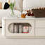 Table basse moderne en ardoise blanche
