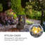 Nirvana Indoor Outdoor Weather Resistant Sculptural Fountain with Lights