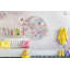 Papier peint rose avec art floral-94401311
