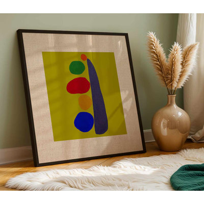 Élégante peinture sur toile encadrée, 29,1 po x 29,1 po | 100% toile avec une épaisseur de 1,4 pouce | Fixation murale facile avec quincaillerie de suspension incluse | Parfait pour le salon, la chambre à coucher ou le bureau
