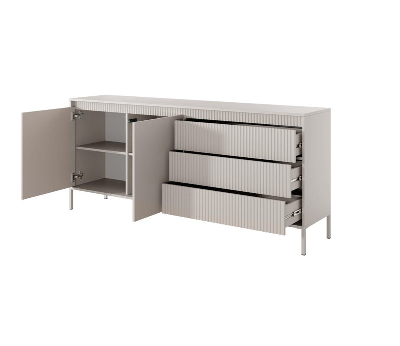 Boncho 187cm Sideboard, White