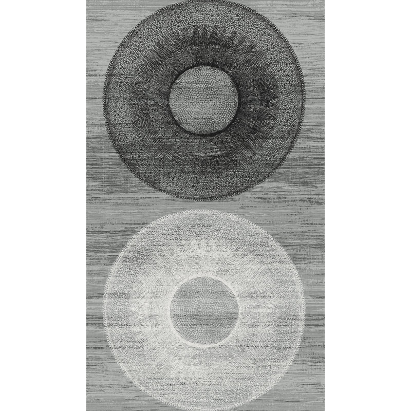 Papier peint autocollant grand cercle Harry & Grace