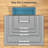 Two Tone Fringed Area Rug-115616332