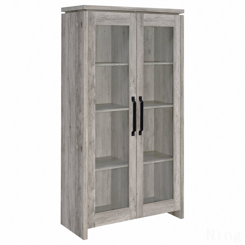 2-Door Engineered Wood Tall Cabinet