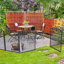 Clôture de jardin d'extérieur en métal-126243104-126243105