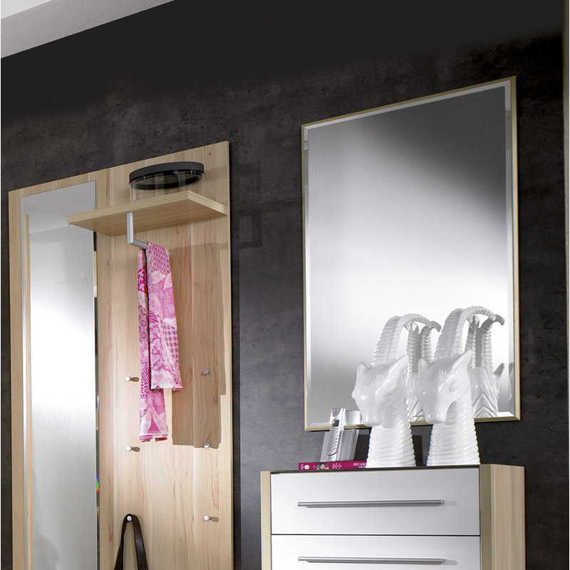 Cheswick Mirror, White