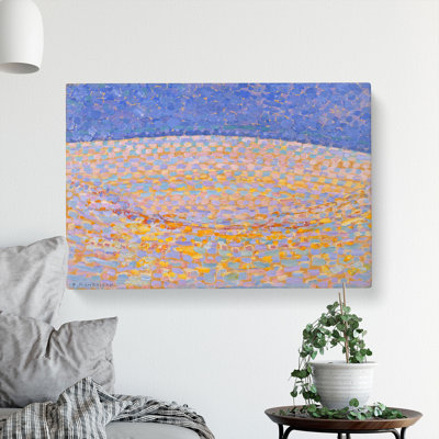 Dune Iii by Piet Mondrian - Wrapped Canvas