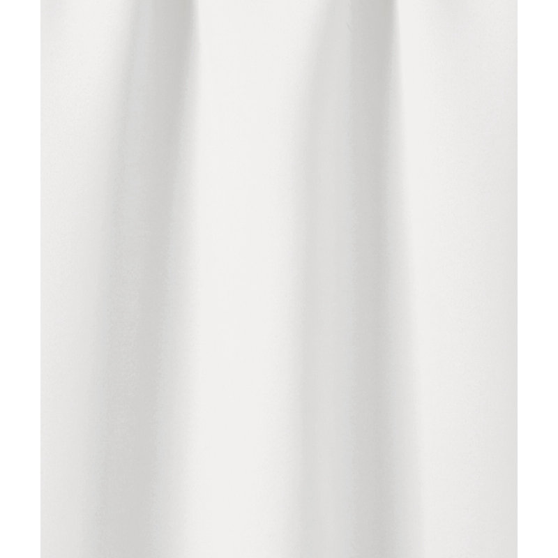 3 Piece Room Darkening Rod Pocket Cafe Kitchen Curtain Tier & Valance Set, White