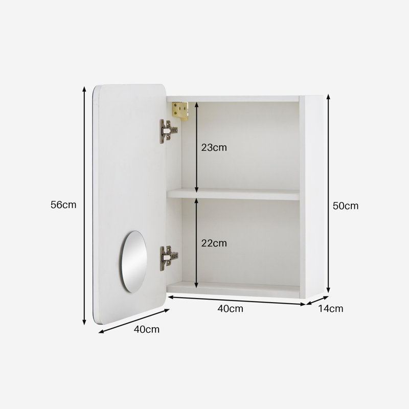 Novalise Wall Mounted Required Bathroom Cabinet