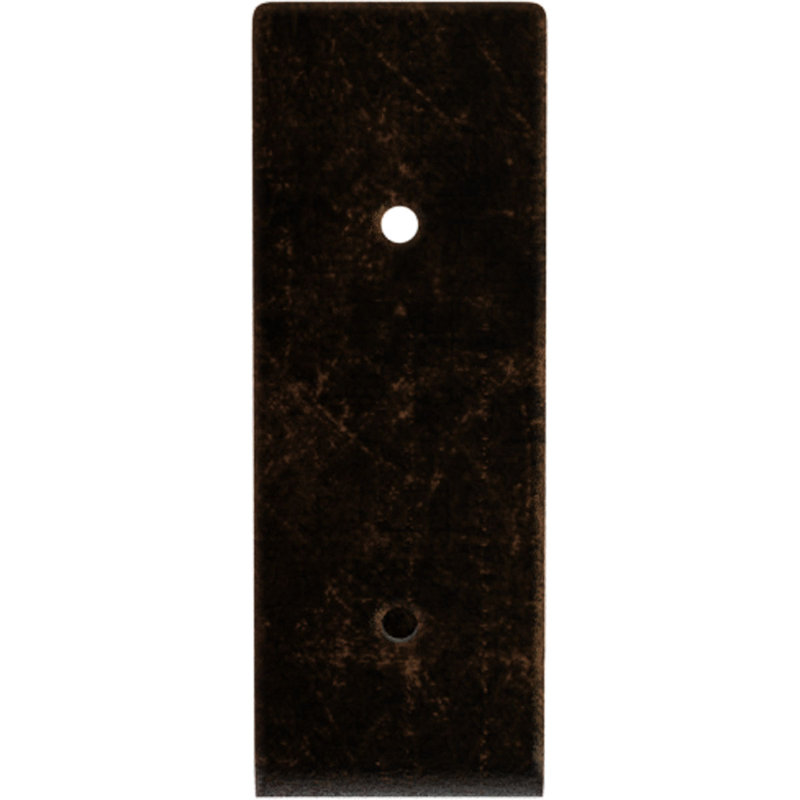Support de tablette en acier, H 5 po x l 2 po x P 6 po, Bronze vieilli