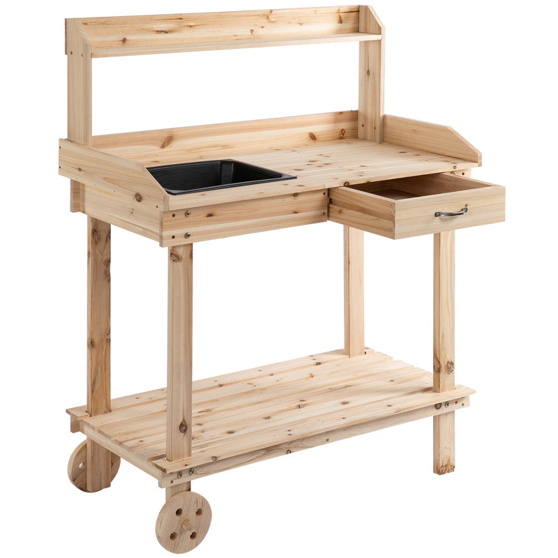 Fir Potting Bench