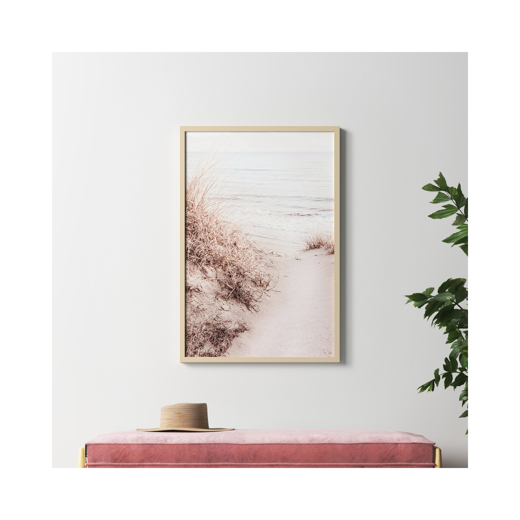 Beach by 1x Studio III, 28" W x 41" H, Brown