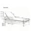 Chaise longue d'extérieur inclinable 77,5 po en rotin PE à 6 niveaux avec coussins (ensemble de 2)-238316623-238316621