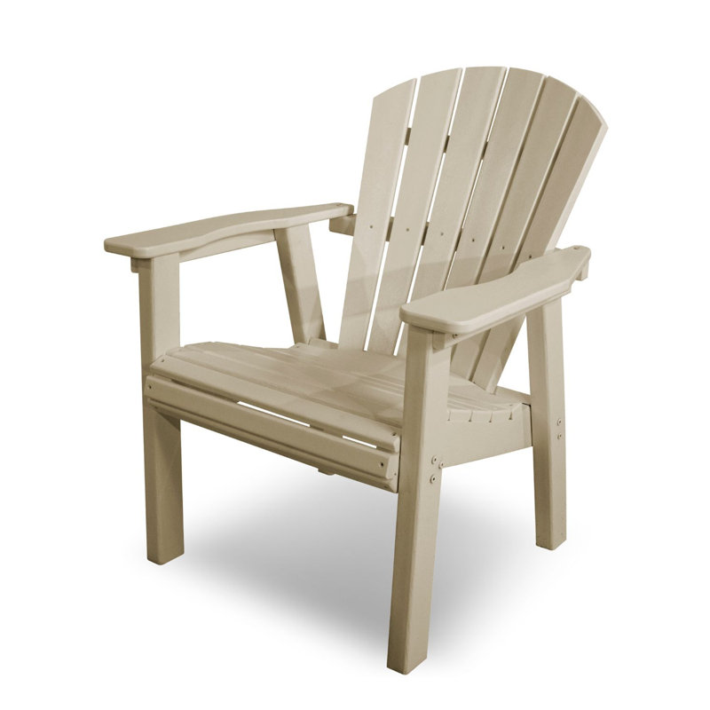 Chaise de salle à manger POLYWOOD Seashell, Sable