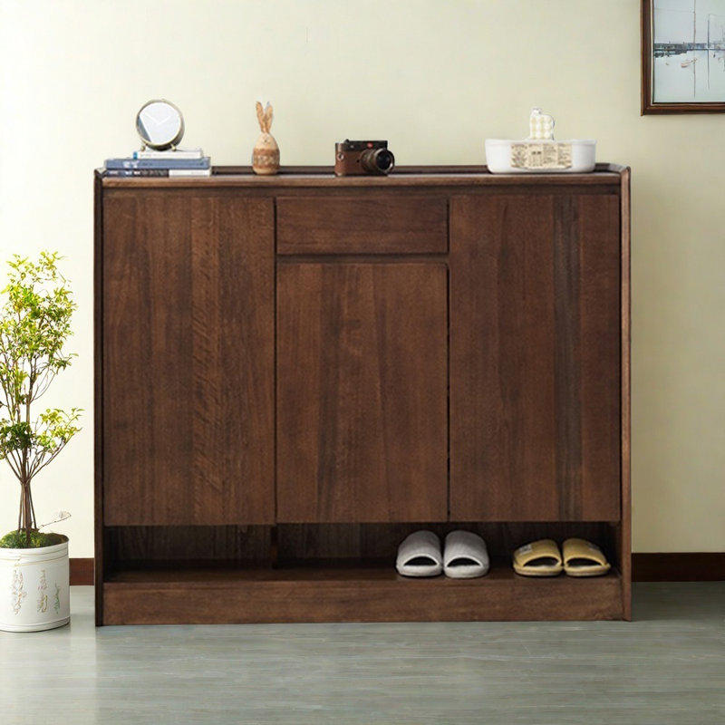 Modern Simple Solid Wood Accent Cabinet
