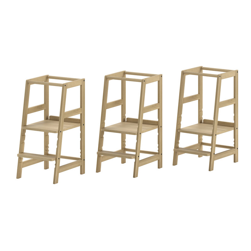 Step Stool, Light Beige