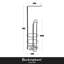 Buckingham Toilet Roll Holder Floor Standing