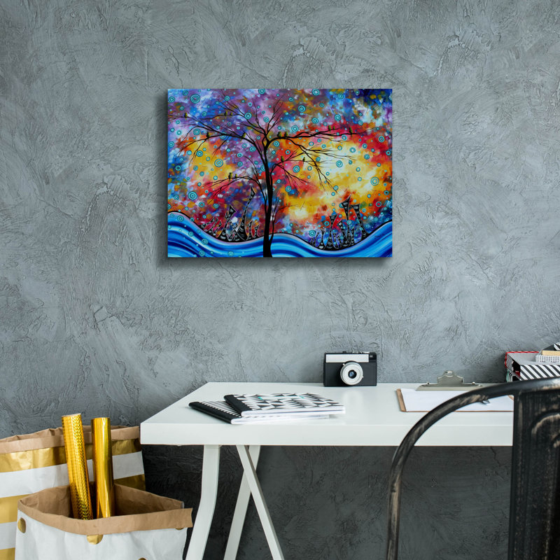 «Worlds Away» par Megan Duncanson, H 12 po x l 16 po x P 0,75 po