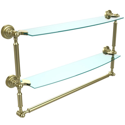 Tablette à 2 niveaux avec barre à serviettes Marchmont