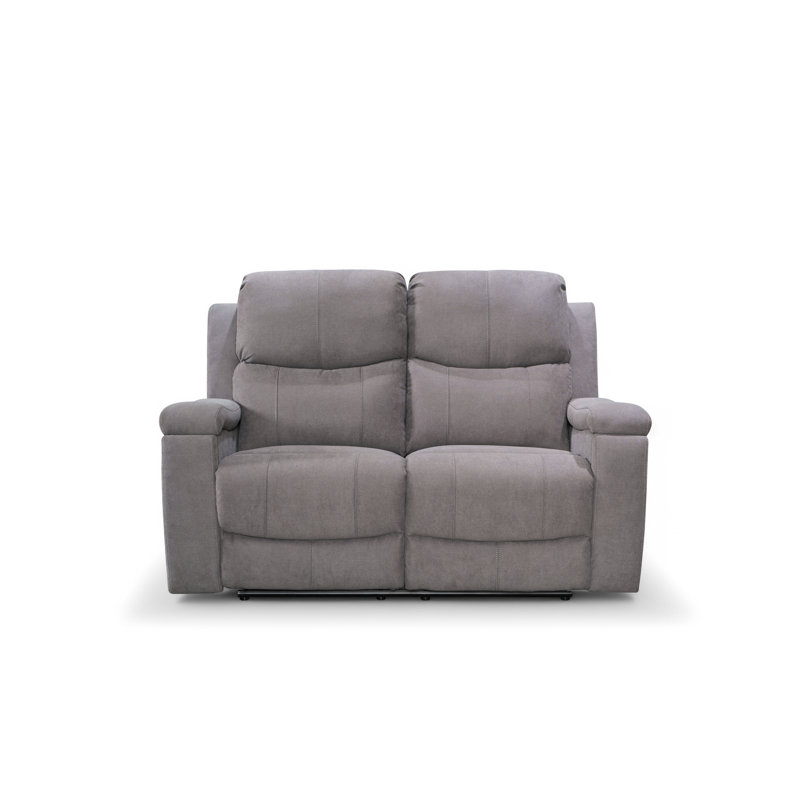 Reclining Sofa, Light Grey, 2
