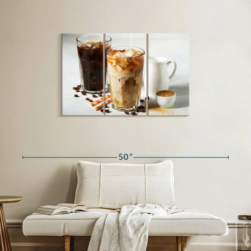 Yarlin Refreshing Cold Coffee, 24" H x 38" W