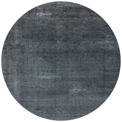 Tapis gris à motif abstrait Huckabee