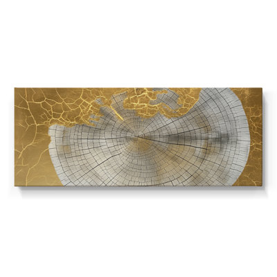 Série abstraite - CCLxxiv - Toile tendue avec châssis - Prêt à être accroché
