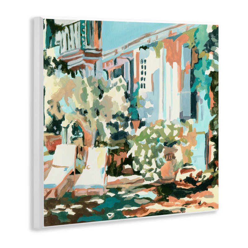 Art mural, "City Street Abstraction" par Melissa Wang