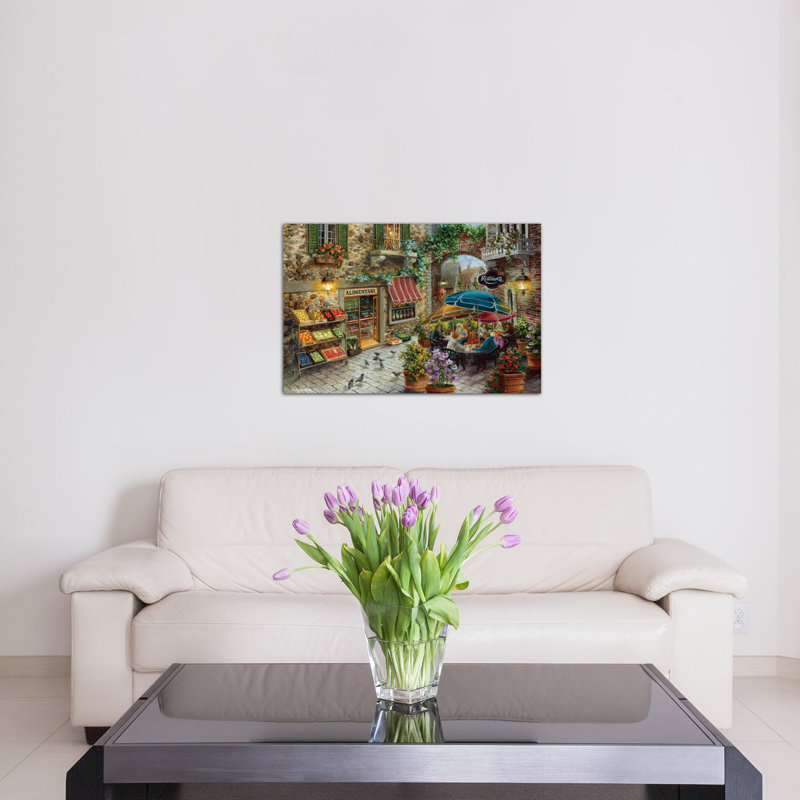 « contention », reproduction d’art sur toile, H 8 po x l 12 po x P 0,75 po