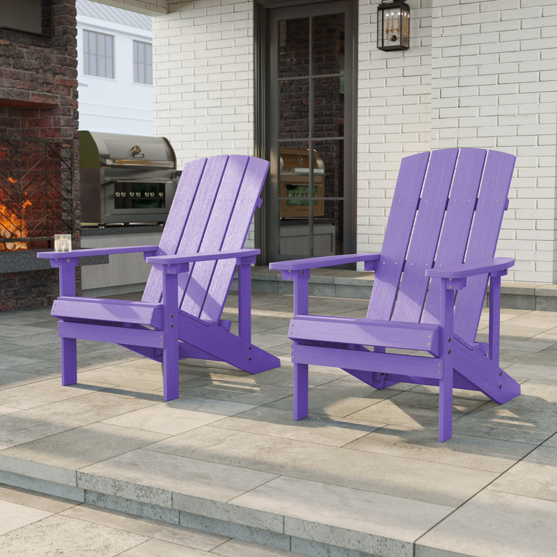 Fauteuil Adirondack de la collection SAMPS, Mauve
