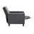 Tashira Home Theater Recliner, Upholstered armchair, Small Recliners for Small Spaces, Push Back Recliner-1909173135