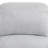 Bayside Light Gray Linen Manual Recling Loveseat-1669445984