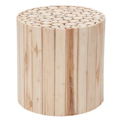 Wood Accent Stool