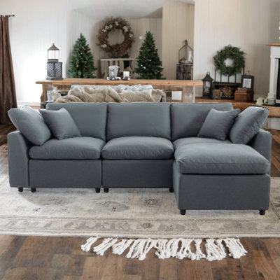 Kazimer 104.3'' Upholstered Sofa