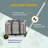 Pet Rolling Rover Airline Compliant Expandable Wheeled Pet Carrier-1952035915