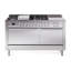 ILVE Professional Plus II 60 in Dual Fuel Range 7 Burner, Griddle, Frenchtop-116068372-116068371