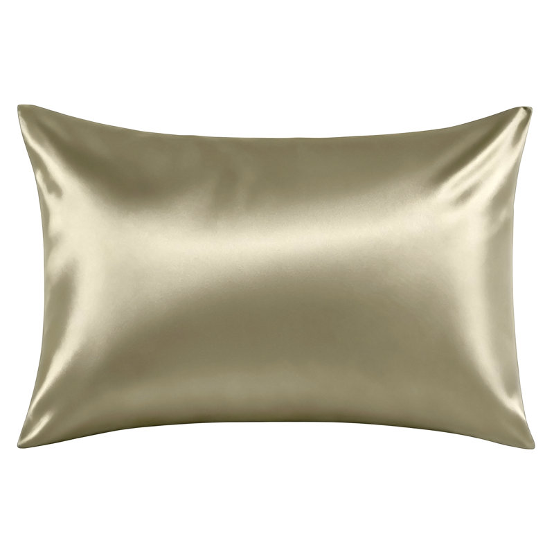 Taie d'oreiller zippée en soie de mûrier naturelle 19 mommes, housse de coussin double face en soie véritable pour les cheveux et la peau, vendue à l'unité - NTBAY